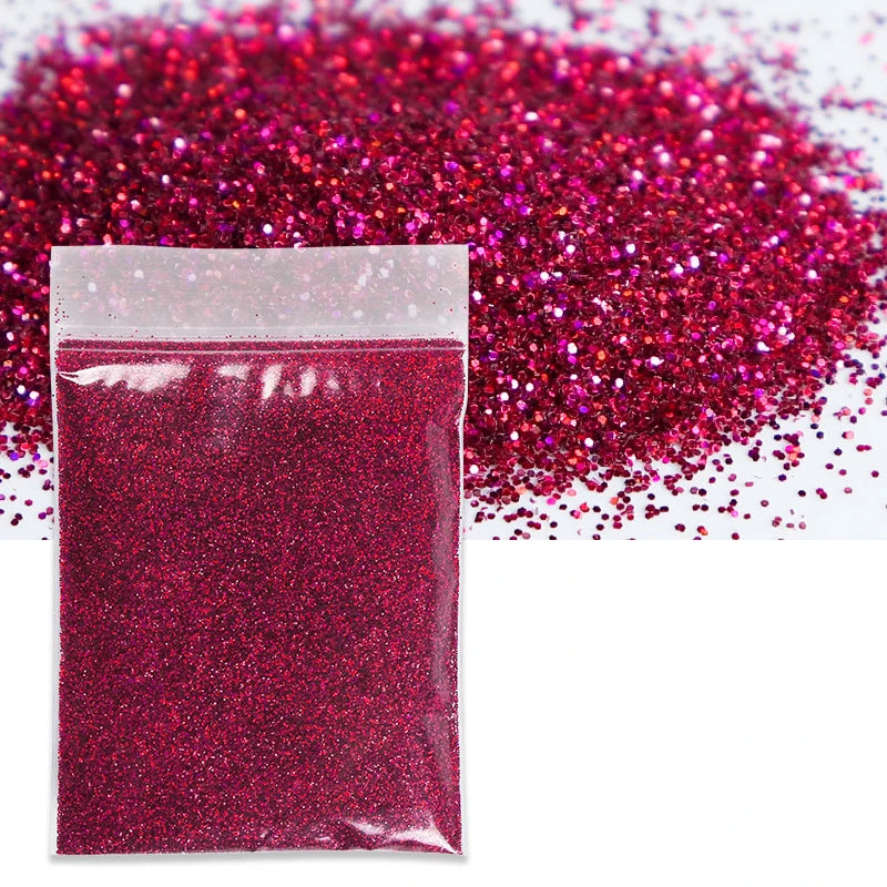 10g/bag 0.2mm Laser Nail Glitter Powder Multi Colors Diamond Rainbow Linear Glitter Gel Polish Holographic Shimmer Pigment New Stone's Store