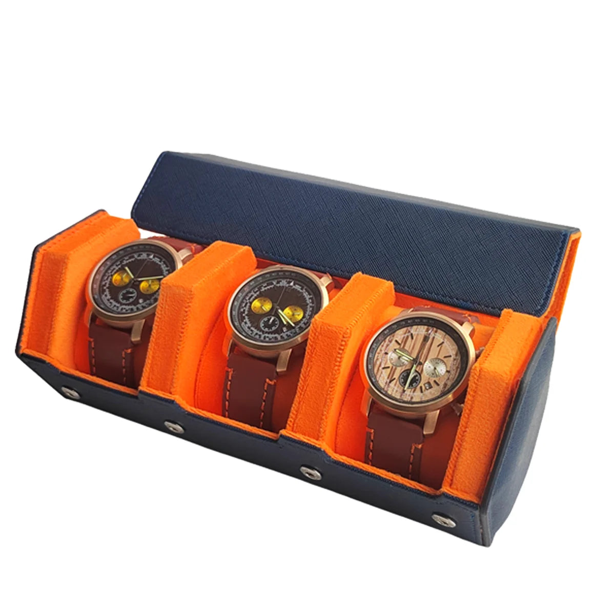 WatchGuard™ Vintage Roll Case 🛡️⌚ Protect Every Timepiece Rainch Offcical Store