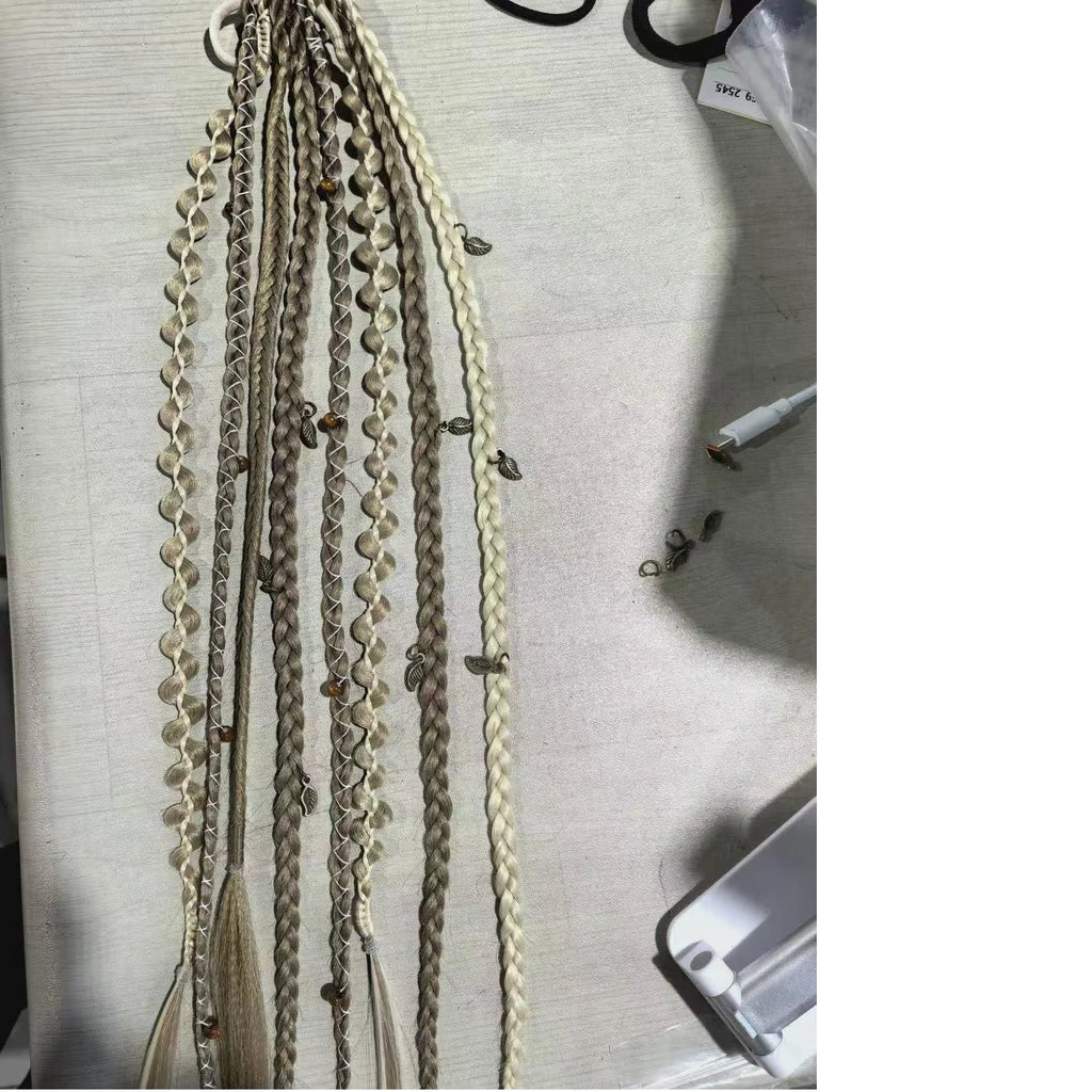 DreadVibe™ Elastic Ponytail 💁‍♀️✨ Instant Boho Volume Macy1035 Store