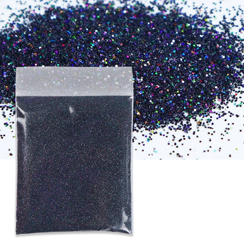 10g/bag 0.2mm Laser Nail Glitter Powder Multi Colors Diamond Rainbow Linear Glitter Gel Polish Holographic Shimmer Pigment New Stone's Store