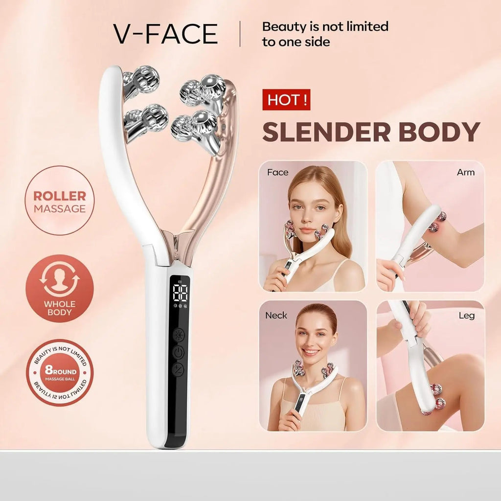 FaceSculpt™ EMS Beauty Roller 💖⚡ Lift Your V-Line TopDirect Official Store