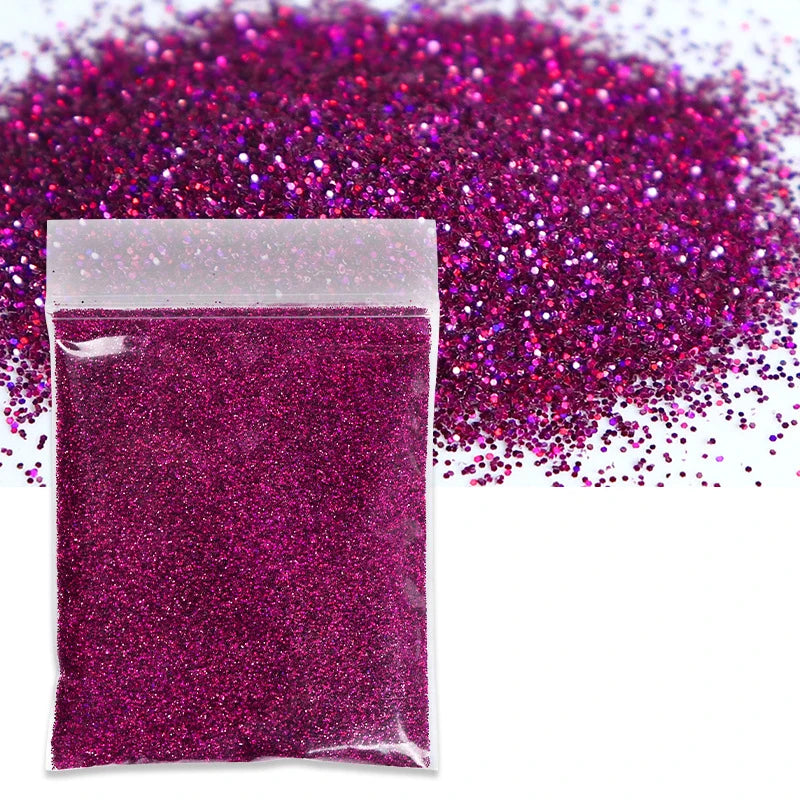 10g/bag 0.2mm Laser Nail Glitter Powder Multi Colors Diamond Rainbow Linear Glitter Gel Polish Holographic Shimmer Pigment New Stone's Store
