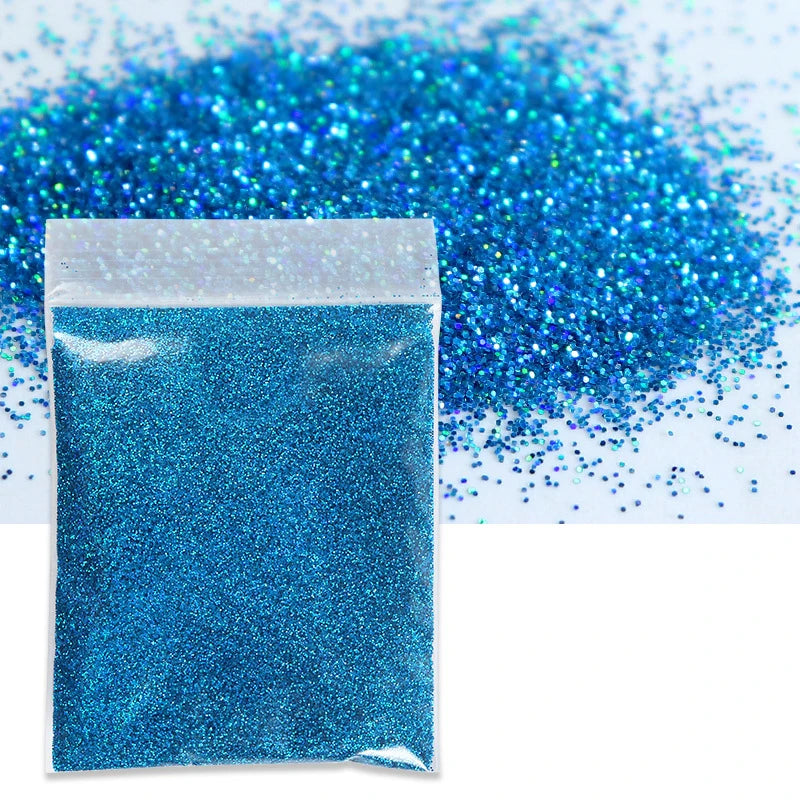 10g/bag 0.2mm Laser Nail Glitter Powder Multi Colors Diamond Rainbow Linear Glitter Gel Polish Holographic Shimmer Pigment New Stone's Store