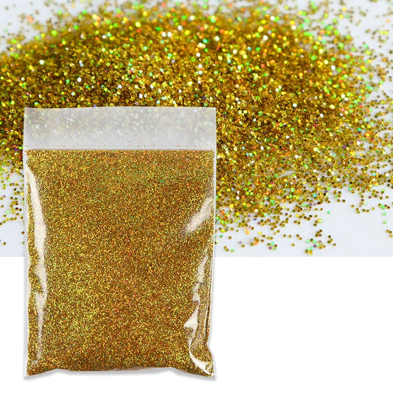10g/bag 0.2mm Laser Nail Glitter Powder Multi Colors Diamond Rainbow Linear Glitter Gel Polish Holographic Shimmer Pigment New Stone's Store