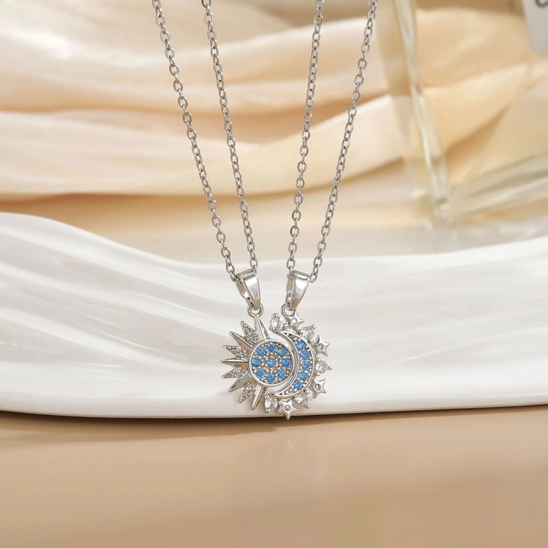 SunMoon™ Magnetic Couple Necklace 🌞🌙💖 Always Drawn Together LATS Official Store