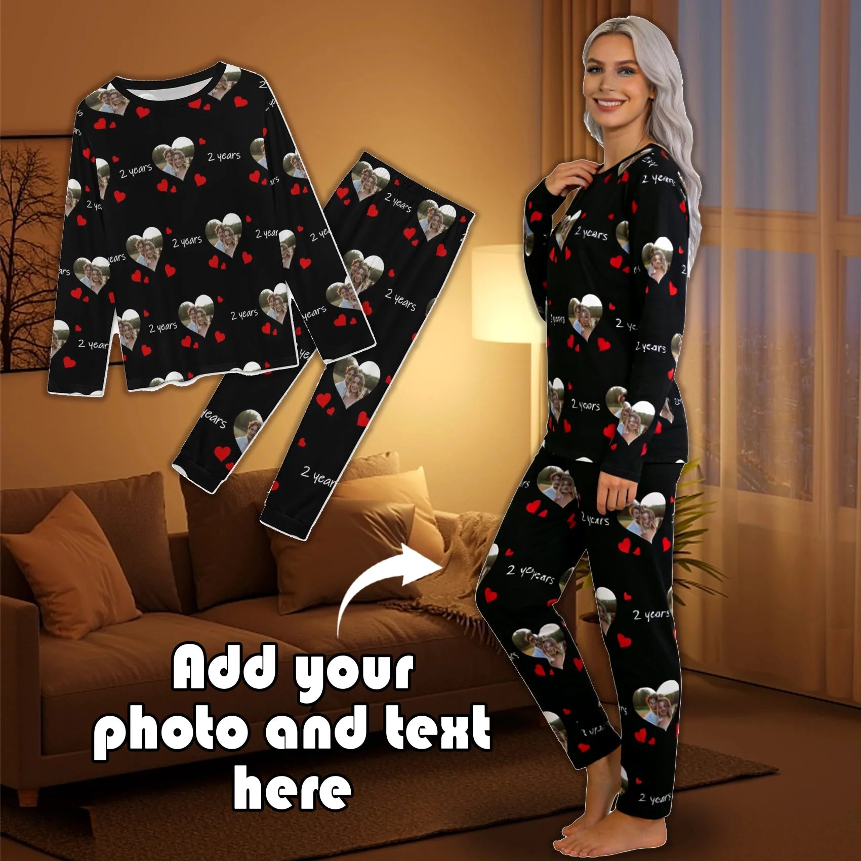 DreamFace™ Put Your Favorite Photo on PJs (Pets or Humans!) 🐶💖 Shop1105169536 Store
