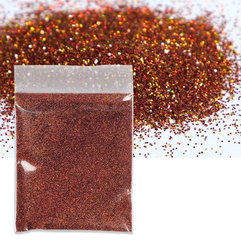 10g/bag 0.2mm Laser Nail Glitter Powder Multi Colors Diamond Rainbow Linear Glitter Gel Polish Holographic Shimmer Pigment New Stone's Store