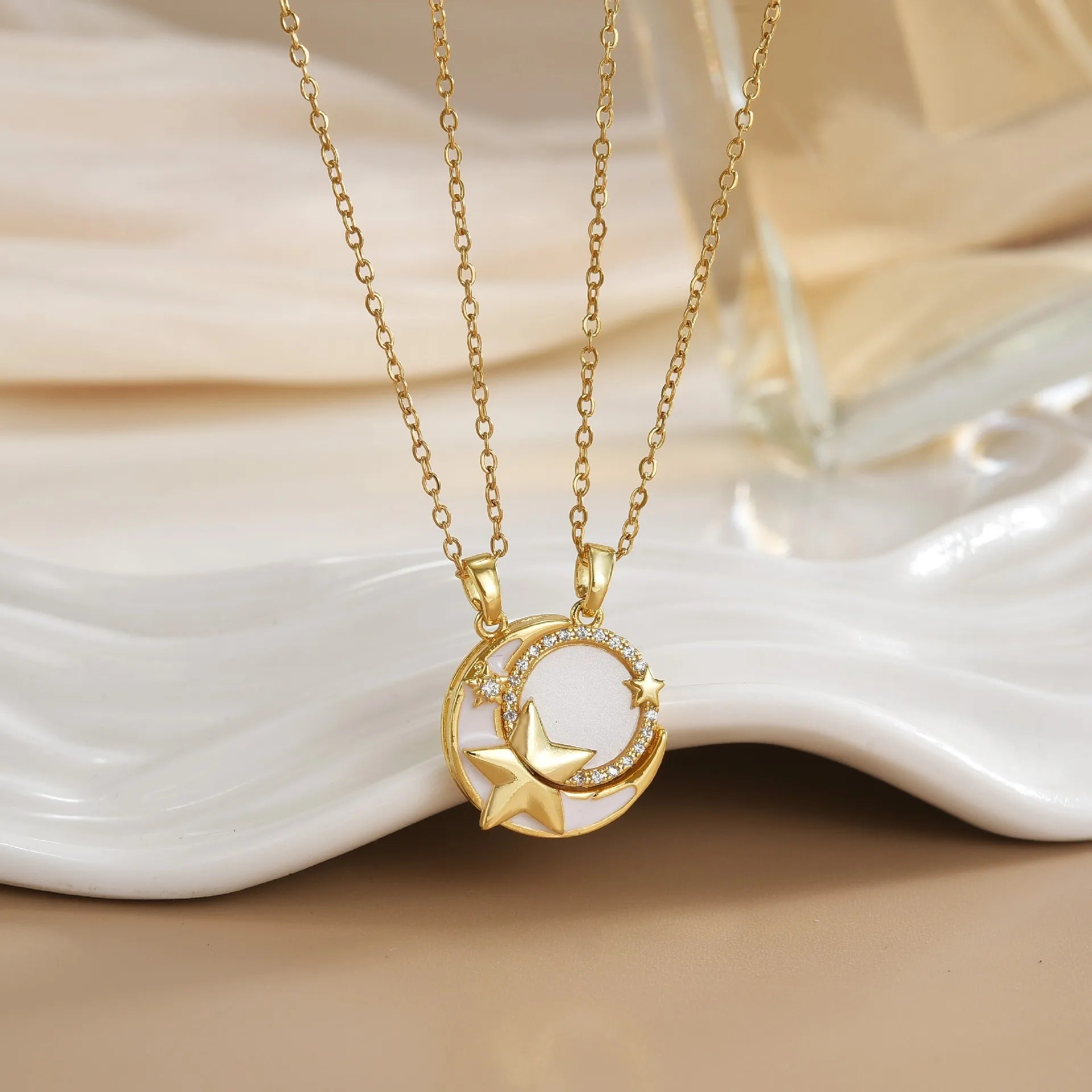 SunMoon™ Magnetic Couple Necklace 🌞🌙💖 Always Drawn Together LATS Official Store