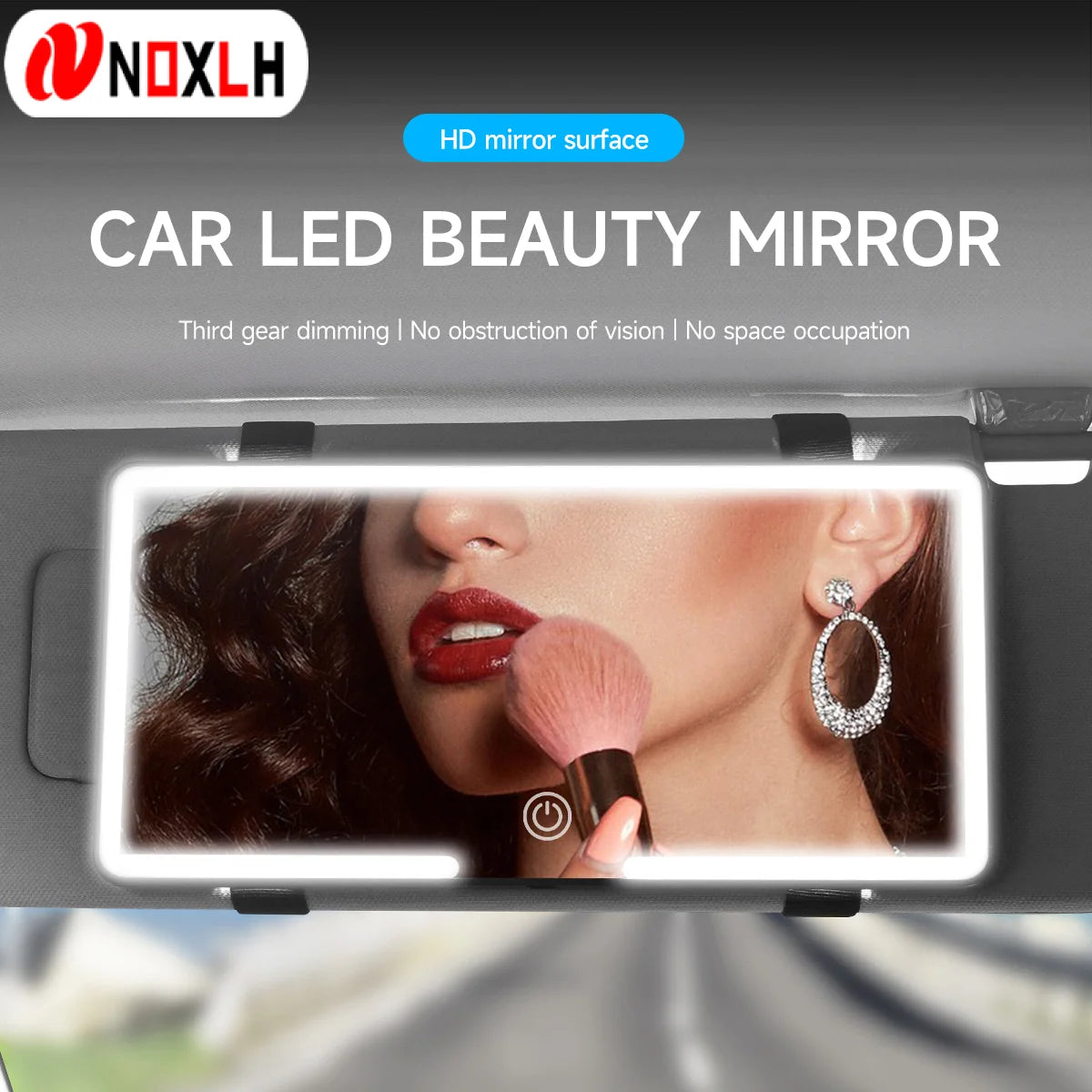 GlowVisor™ LED Makeup Mirror 🚗💡 Flawless Anywhere 3A 24V Advanced light Store