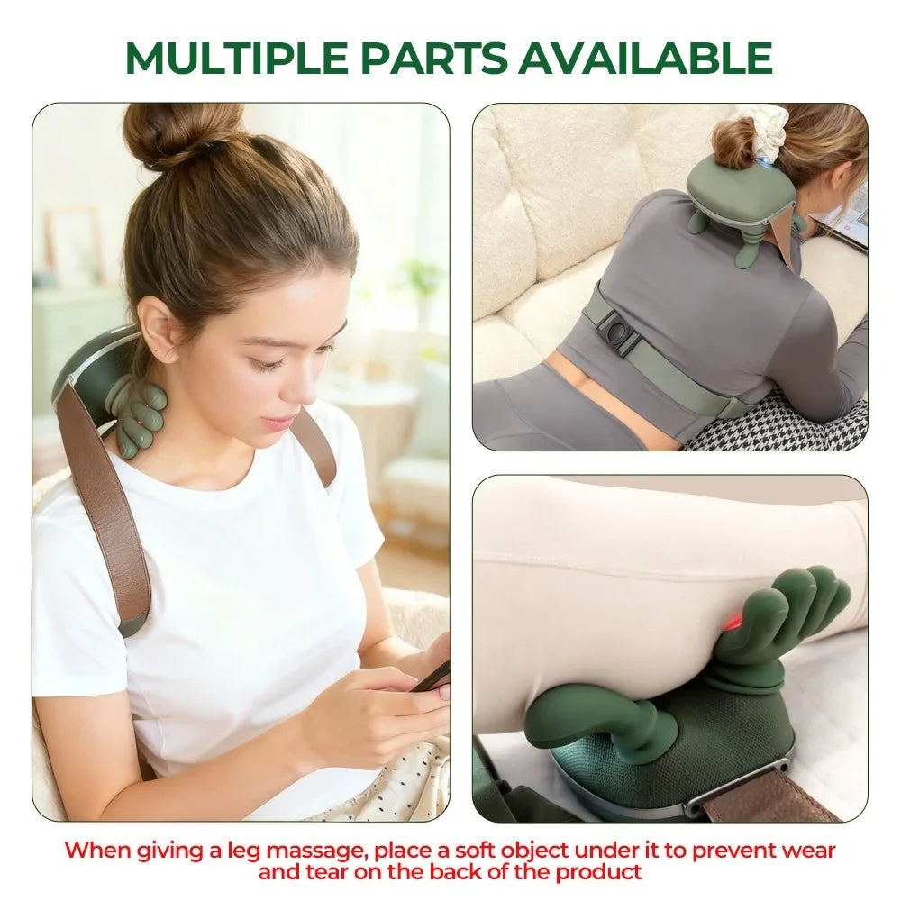 Therahand™ Pro Heated Deep-Grip Massager Quaffzest Beauty Store