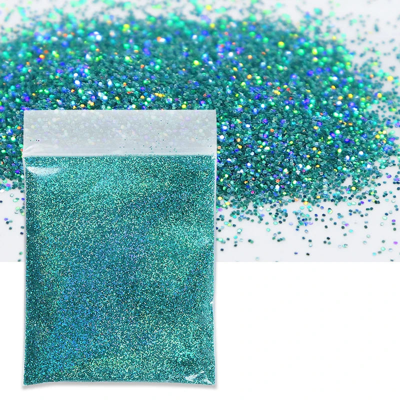 10g/bag 0.2mm Laser Nail Glitter Powder Multi Colors Diamond Rainbow Linear Glitter Gel Polish Holographic Shimmer Pigment New Stone's Store