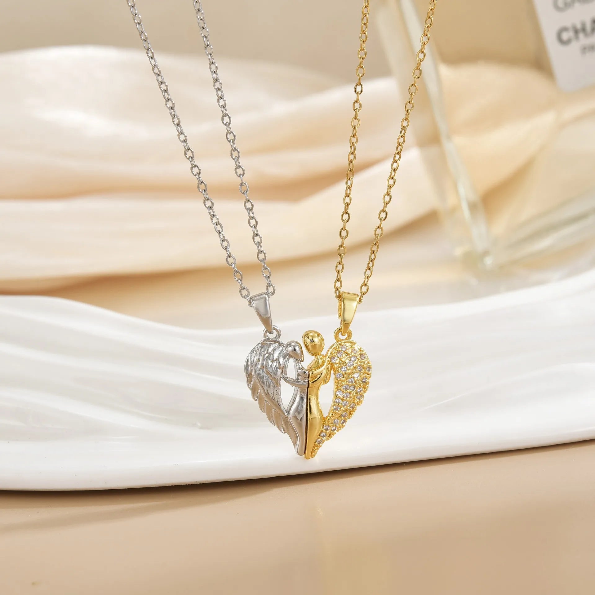 SunMoon™ Magnetic Couple Necklace 🌞🌙💖 Always Drawn Together LATS Official Store