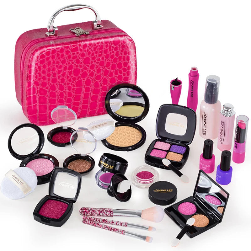 GlamPlay™ Kids Makeup Set 💄🌈 Pretend Beauty Fun Lee's Sharing Official Store