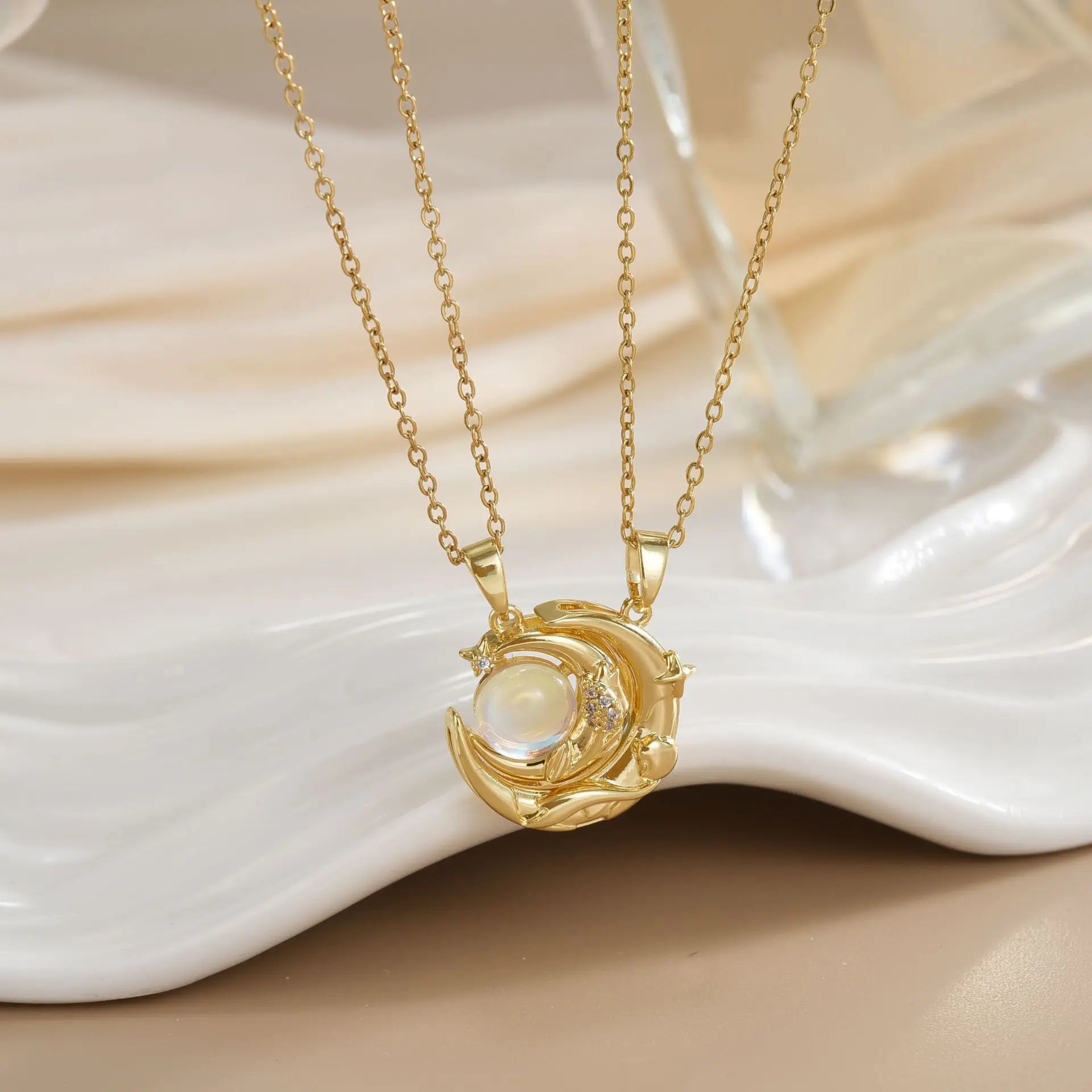 SunMoon™ Magnetic Couple Necklace 🌞🌙💖 Always Drawn Together LATS Official Store