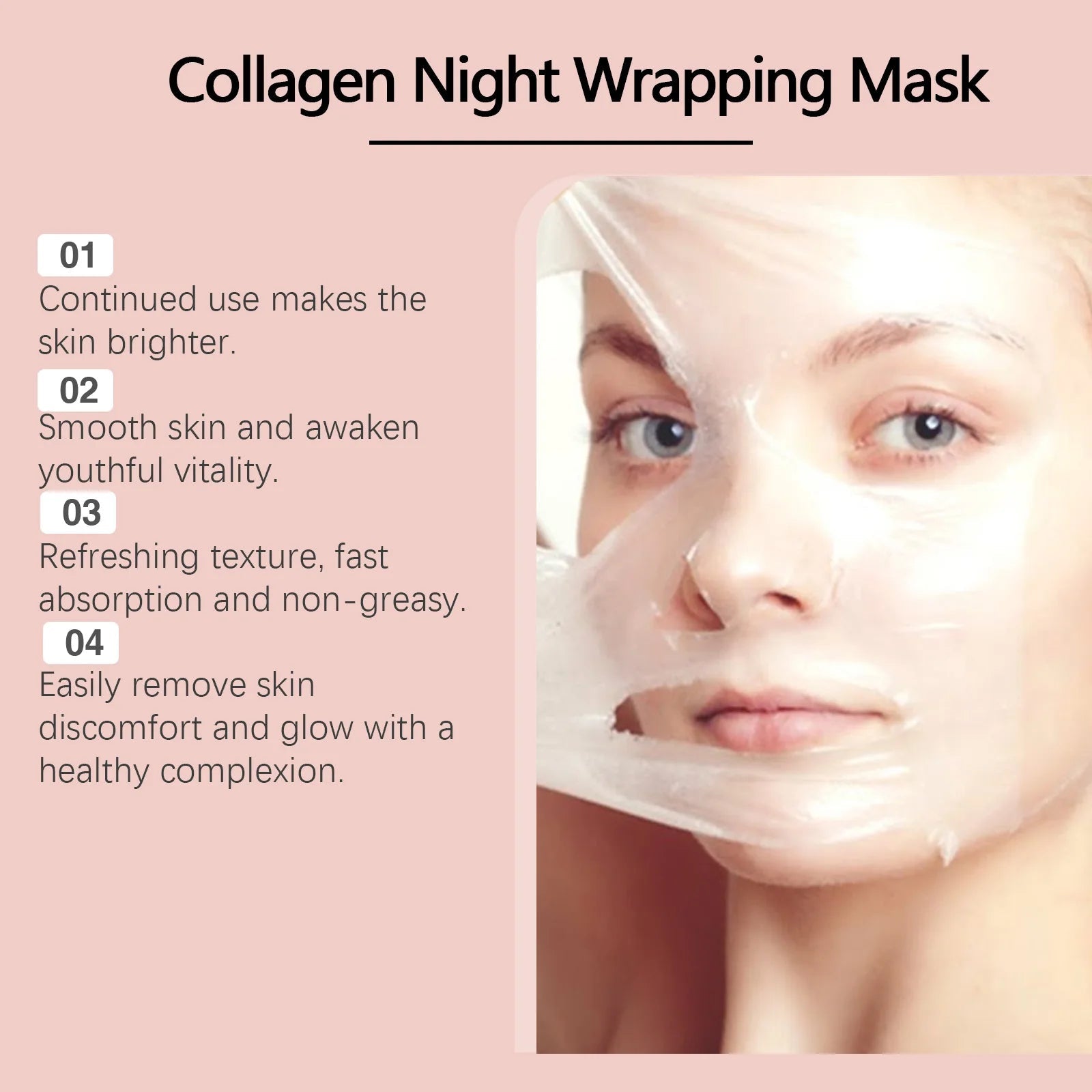 GlowWrap™ Collagen Night Mask 🌙✨ Wake Up Radiant SkinLuxe Store