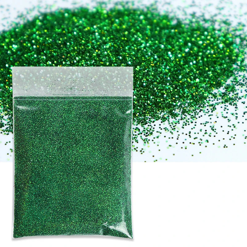 10g/bag 0.2mm Laser Nail Glitter Powder Multi Colors Diamond Rainbow Linear Glitter Gel Polish Holographic Shimmer Pigment New Stone's Store