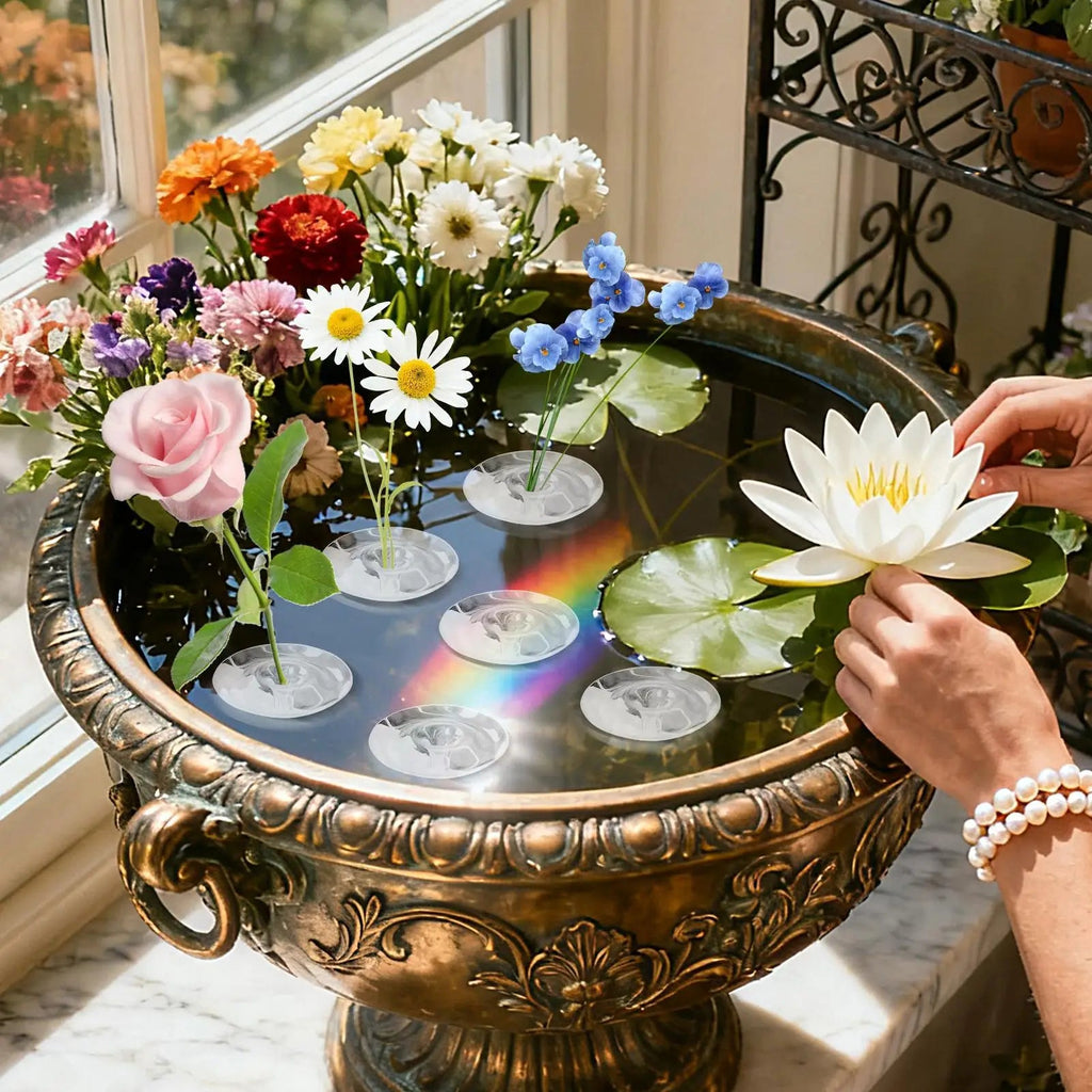 FloatBloom™ Floral Arrangement Holder 🌸✨ Elegant Floating Beauty Welcome To Shopping Shme Store