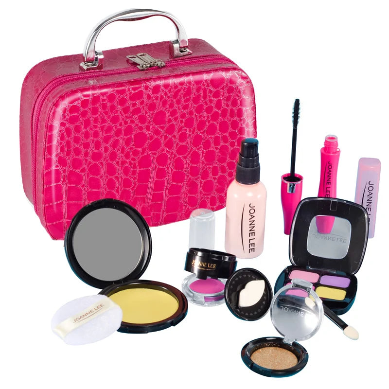 GlamPlay™ Kids Makeup Set 💄🌈 Pretend Beauty Fun Lee's Sharing Official Store