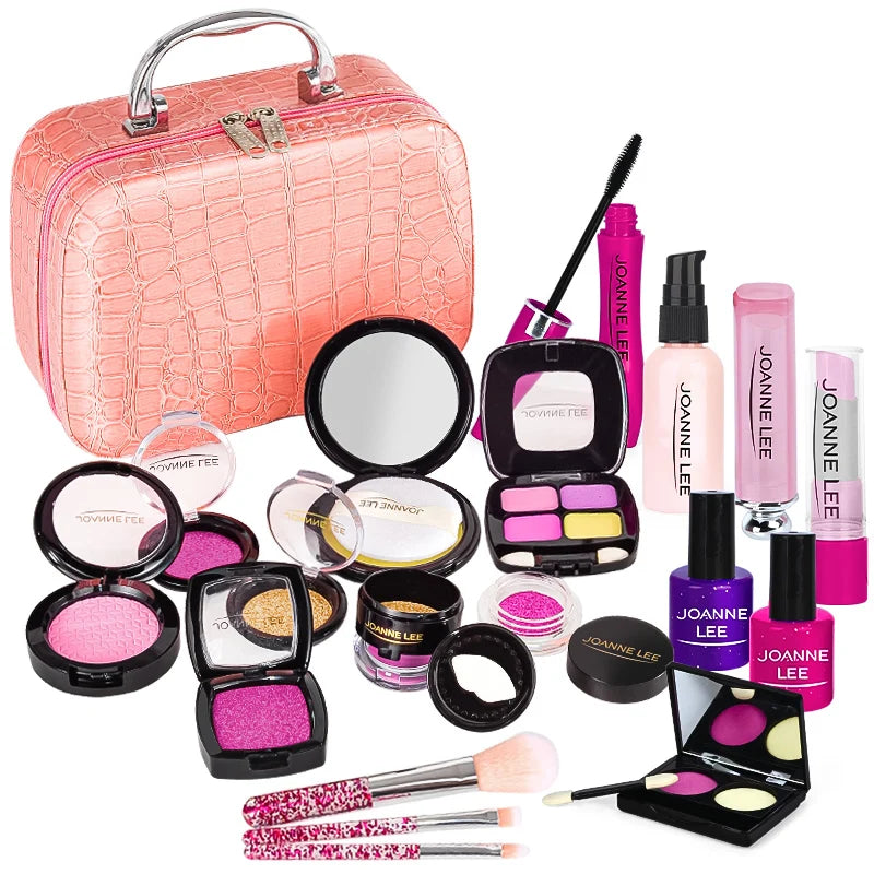 GlamPlay™ Kids Makeup Set 💄🌈 Pretend Beauty Fun Lee's Sharing Official Store